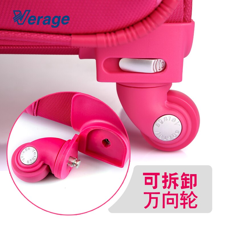 Verage detachable universal wheel trolley luggage accessories luggage suitcase luggage wheel replacement luggage wheels Rubber