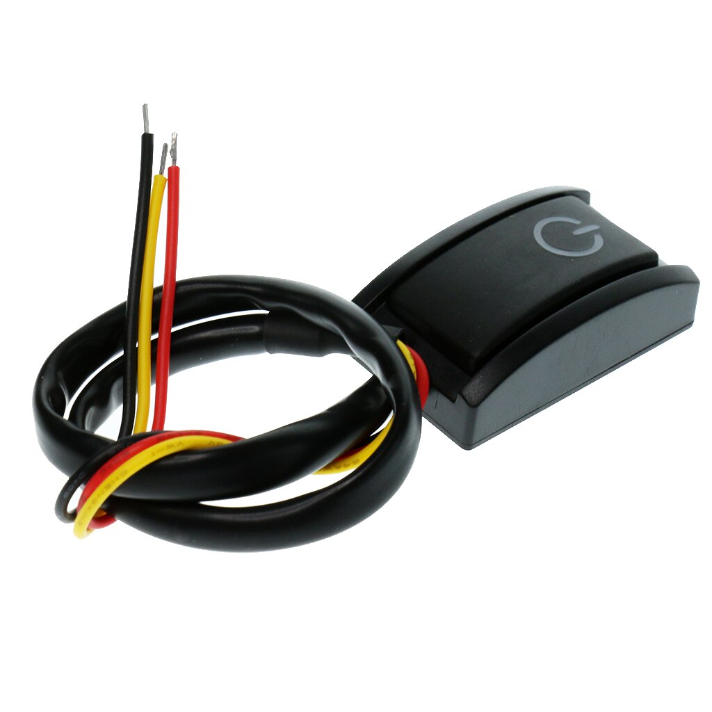Car Vehicle Auto Push Button Switch On/Off 200mA 2.4W