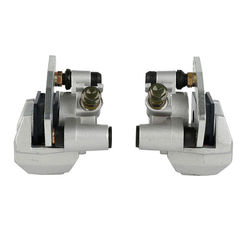2Pcs Car Front Brake Caliper Set Left Right Accessories ATV Mounting Tool Auto Trim With Pads Metal For Yamaha Banshee Bear