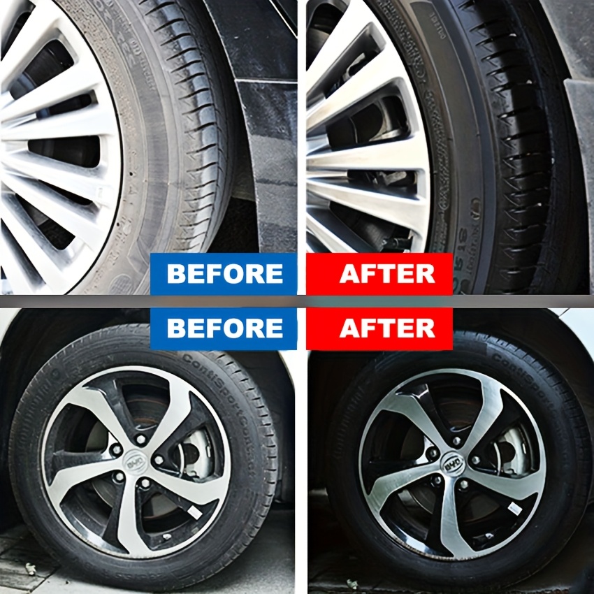 150g- dekks glans- og regummieringsvoks - slitesterk anti-aldrings glansforsterker til bildekk, svertepleiemiddel