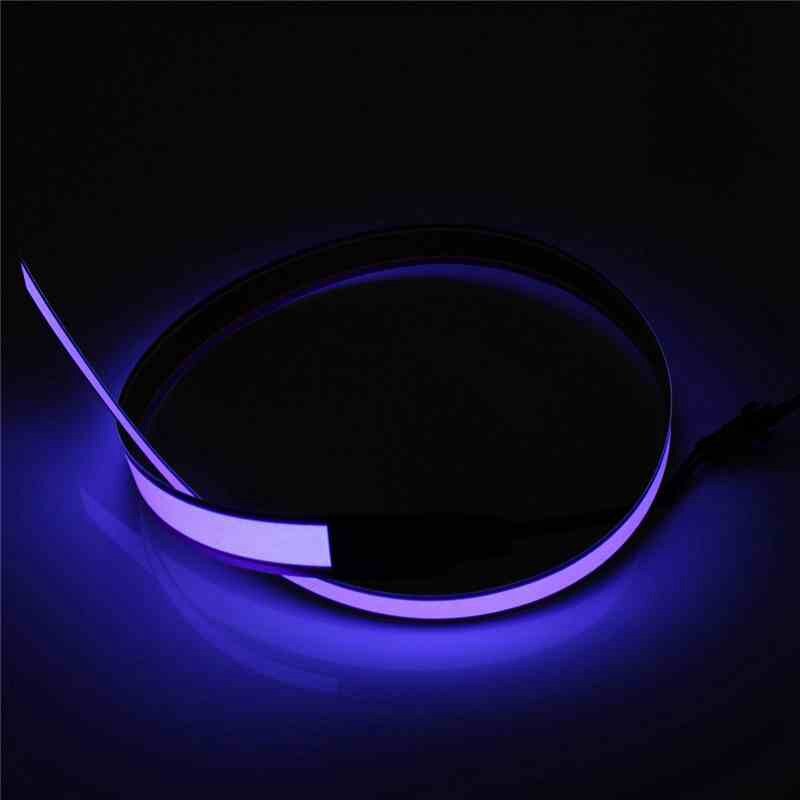 60cm x 14mm Kleurrijke Electroluminescent Tape EL Tape EL Draad AA Batterij Power 8 Kleuren