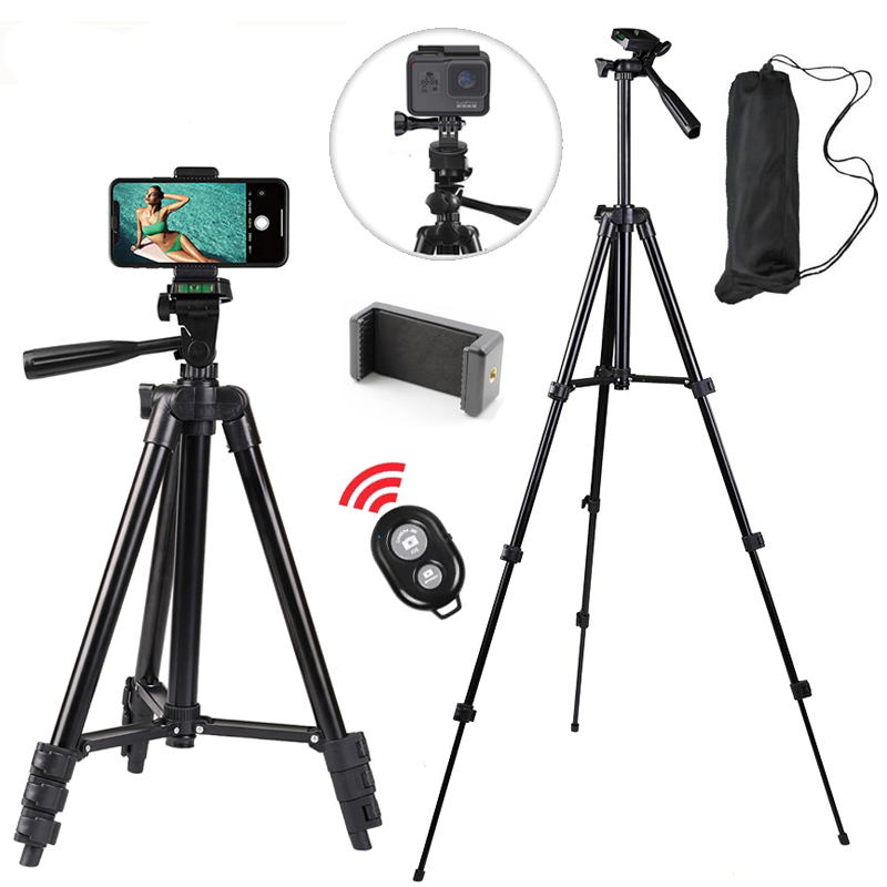 Statyw telefoniczny do nagrywania wideo Statyw telefoniczny ze zdalnym Bluetooth Uniwersalny stojak fotograficzny do aparatu SLRCamera