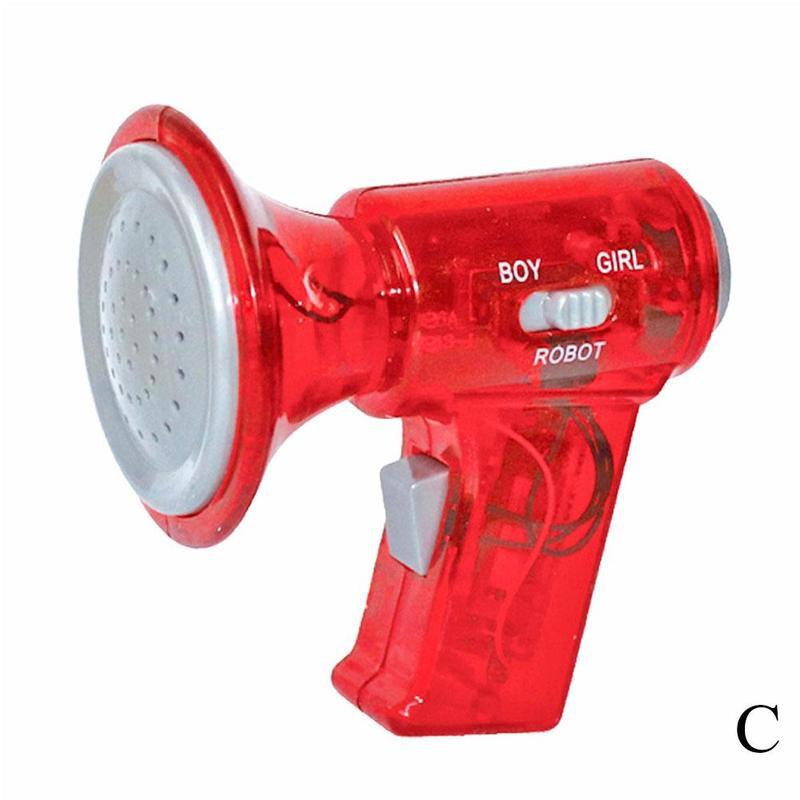 Voice Changer Versterker 3 Verschillende Sound Speakers Speelgoed Kinderen Educatief Leuk Speelgoed: C