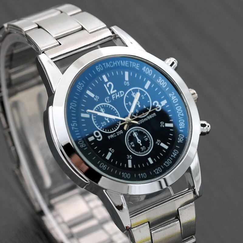 Mannen Automatische Horloge Saffier Luxe Mechanische Horloge Roestvrij Staal Waterdichte Horloge Mannen Relogio Masculino #2