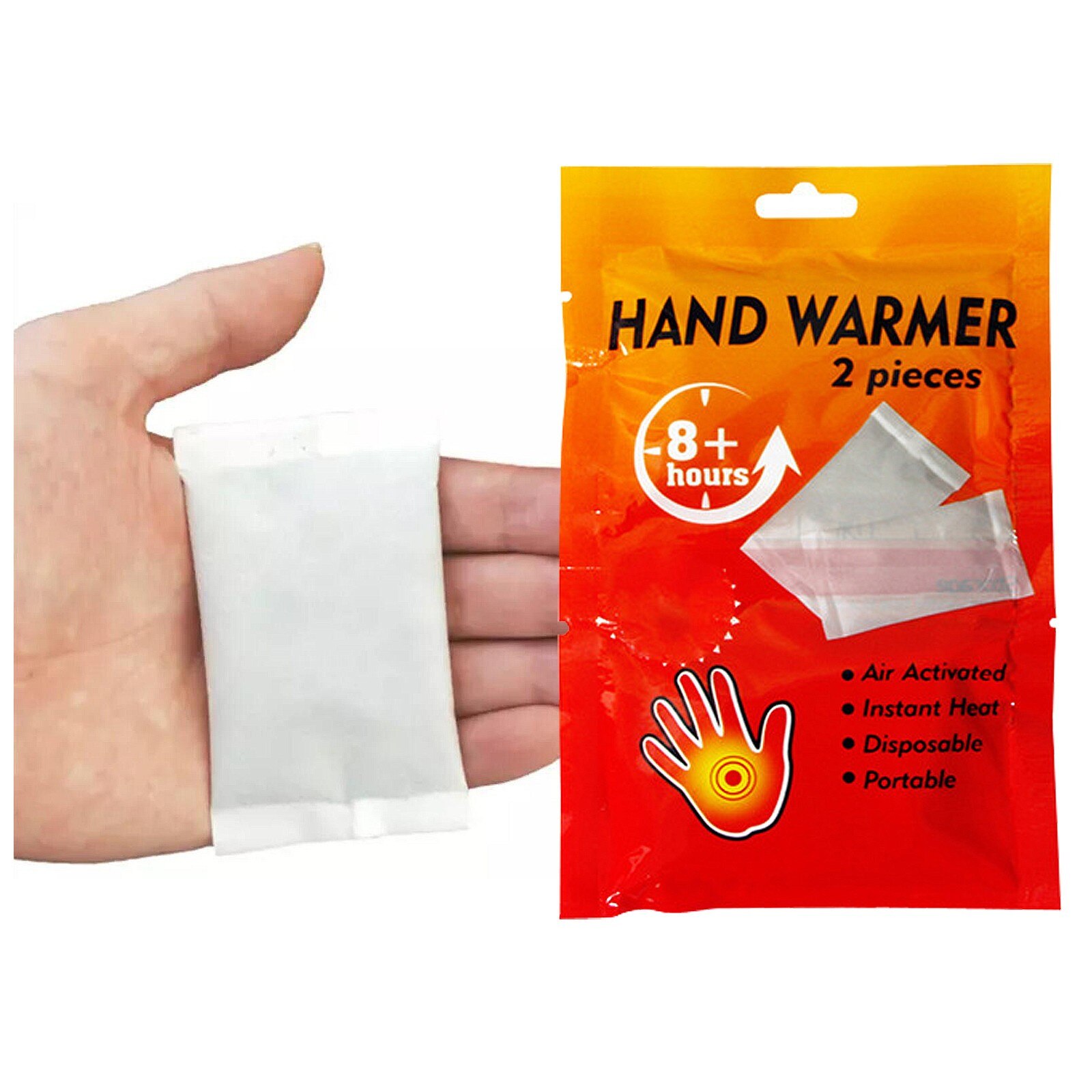 1/2/5 Pcs Hand Warmers-Langdurige Veilig Natuurlijke Geurloos Air Activated Warmers Hand Warmers Asting Veilig Natuurlijke reukloos: 1 bag