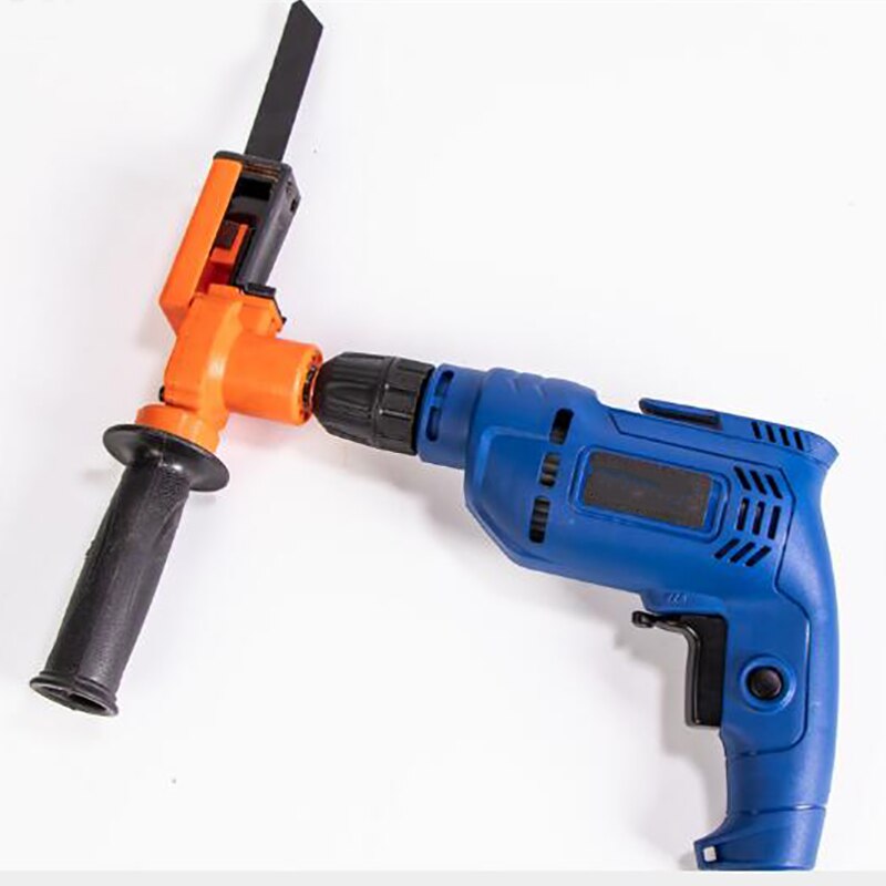 Accesorios de herramientas eléctricas, sierra alternante, taladro eléctrico ajustable para el hogar, adaptador de madera de corte portátil DIY