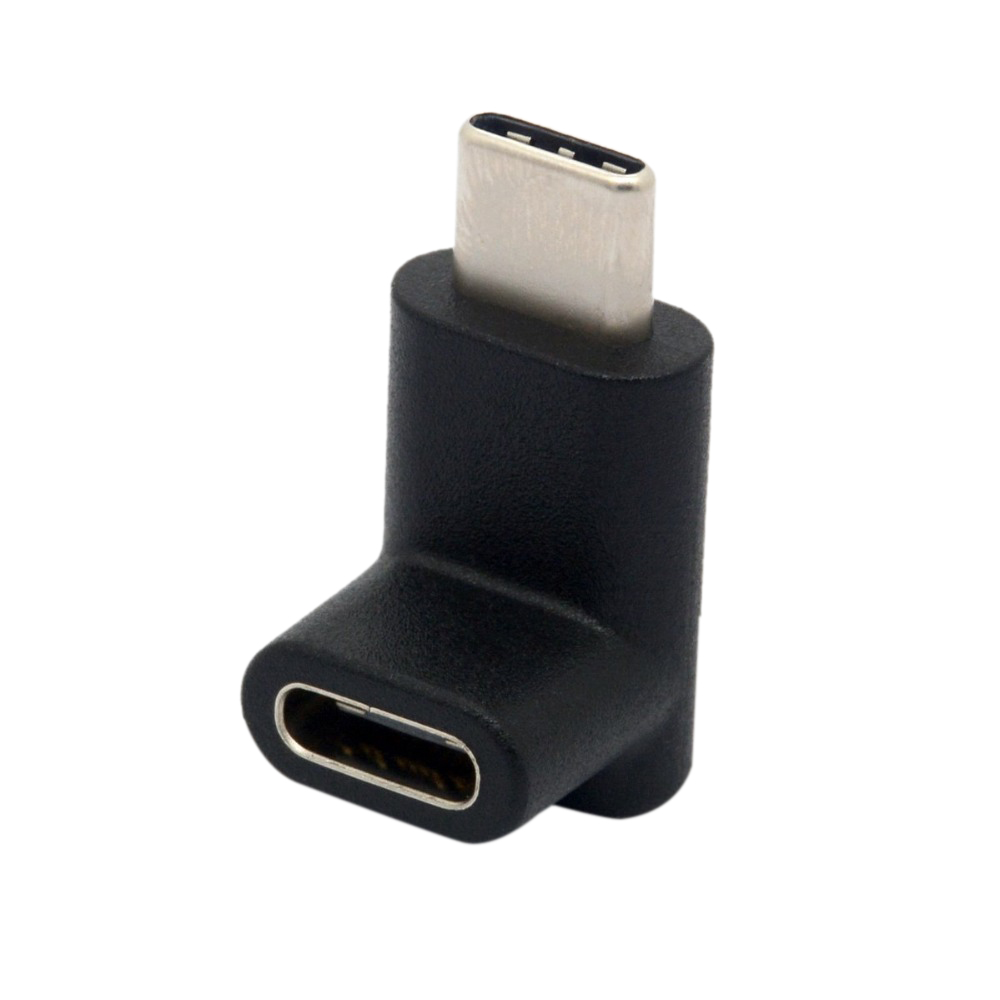 90 Graden Type C Adapter, usb C Man-vrouw Adapter Opwaartse En Neerwaartse Schuine USB-C Adapter Usb 3.1 Type-C Connector
