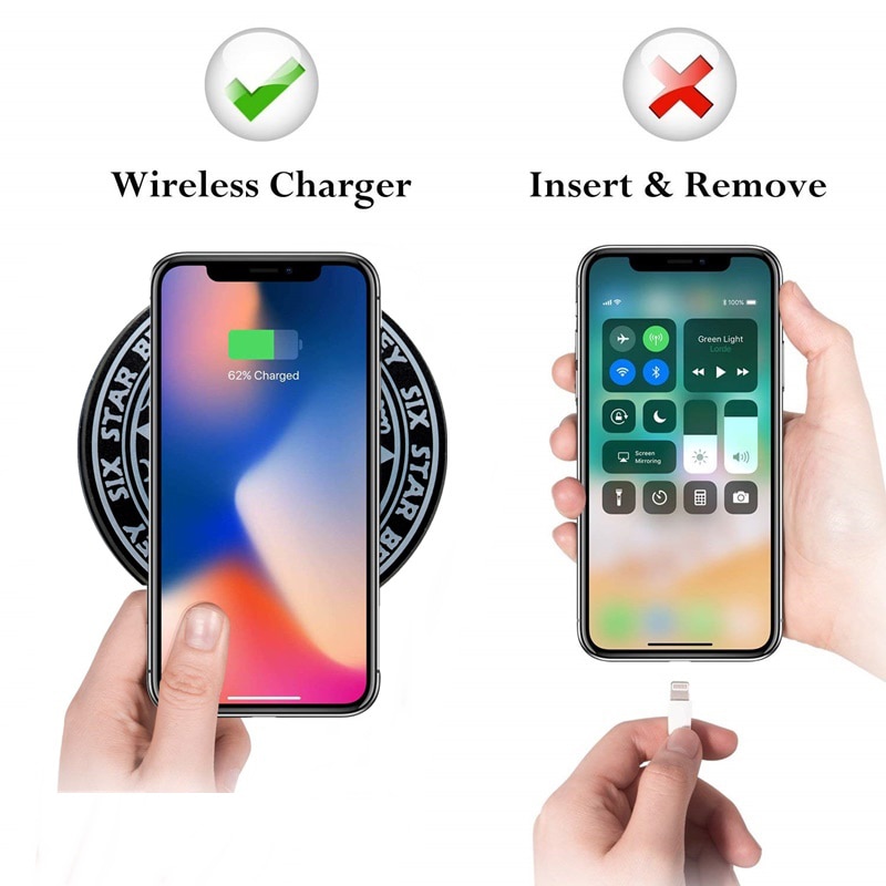 Pour XIAO mi mi 9 chargeur sans fil pour Samsung S9 S8 S7 EDGE S10 5G meilleur chargeur induction sans fil pour iphone xr Huawei mi