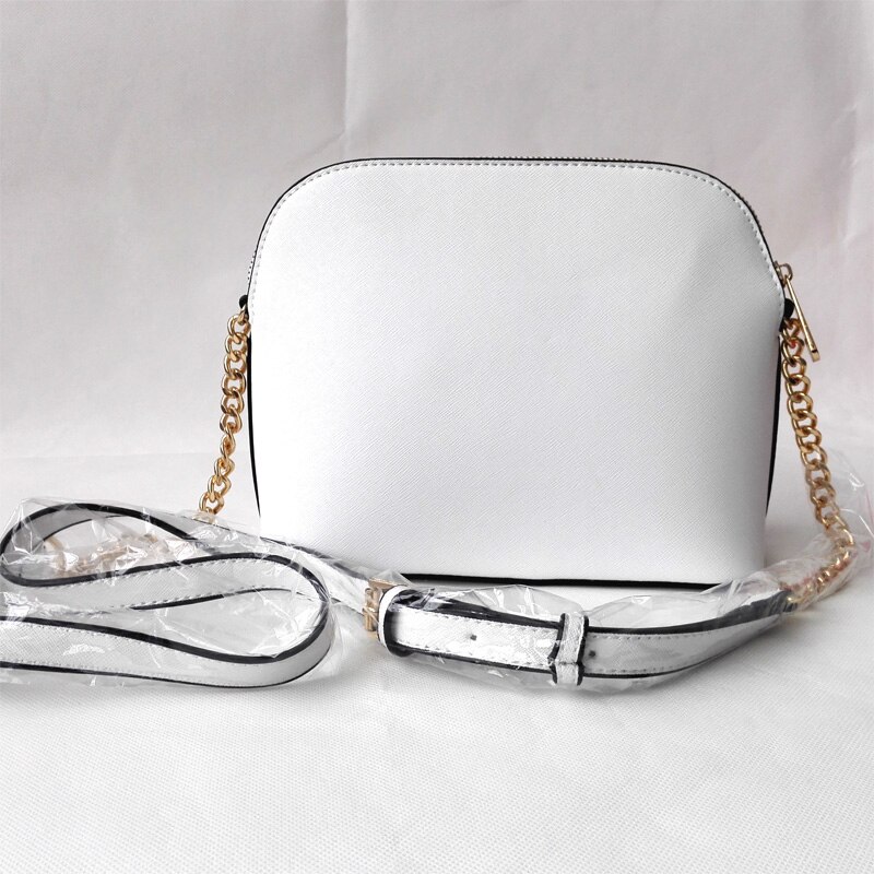 Naisten merkki käsilaukut naisten kuorilaukut cross body messenger laukku olkapää ilta bolsa feminina sac a main: Valkoinen