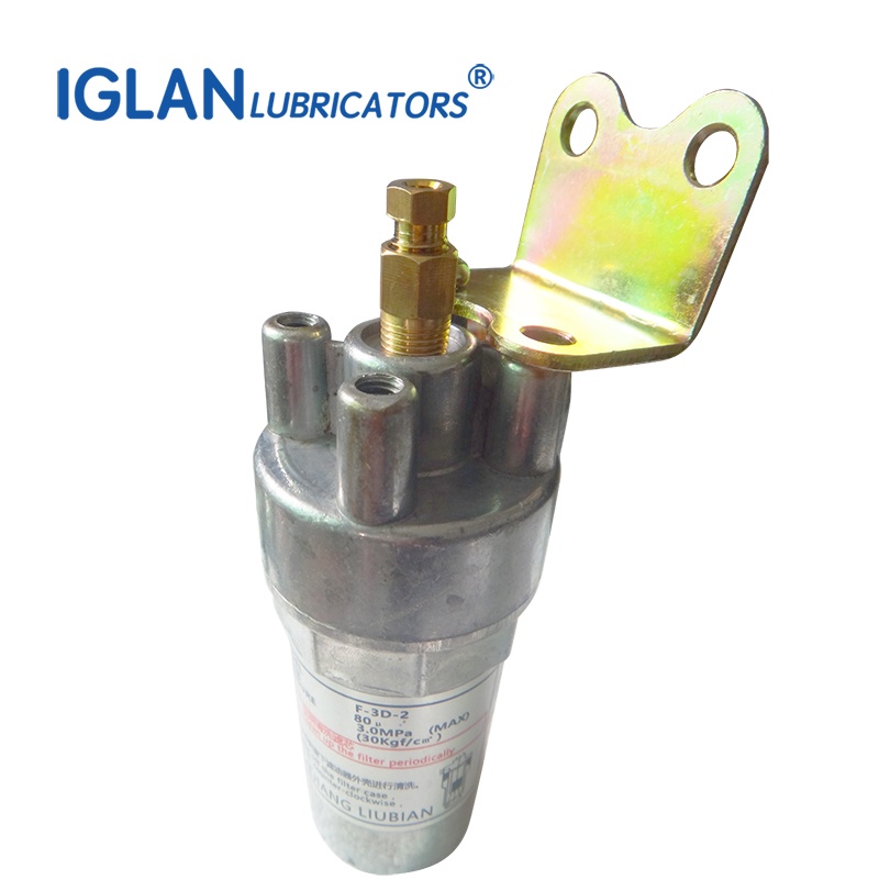 IGLAN High 3Mpa 40μ 80μ Accuracy PT1/8 Thread Lubrication Oil Fiter Grease Fiter for Automatic Lubrication System