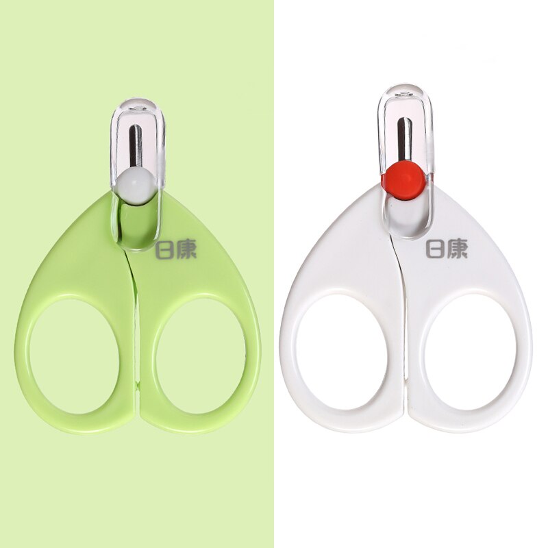 Baby Nagelverzorgingsset - Roestvrij Staal Trimmer & Schaartje - Effen Patroon: Rk -3655- willekeurig
