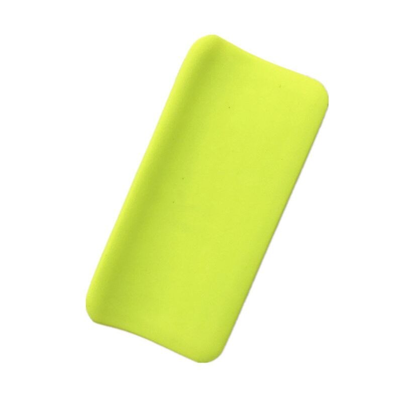 Capa de silicone protetora de energia, carregador acessório para xiaomi mi 2 10000/20000mah duplo usb de energia, capa de silicone protetora