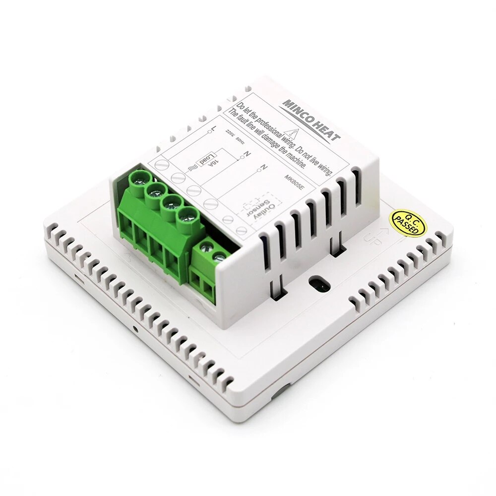 220V 16A LCD Smart Wifi Programmable Floor Heating Room Thermostat Room Temperature Controller