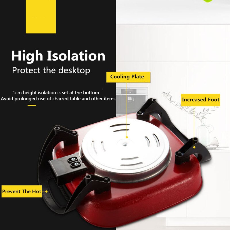 1500W 5.5L 220V multifunción Cocina eléctrica bandeja de calentamiento estofado fideos de arroz huevos barbacoa olla a vapor para sopas olla de Cocina Comida de vapor