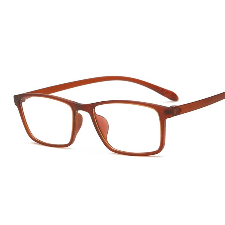 Men Women Reading Glasses Farsighted Vision Glasses For Hyperopia With Spring Hinge Eyeglasses Points+1+1.5+2+2.5+3+3.5: 0 / Brown