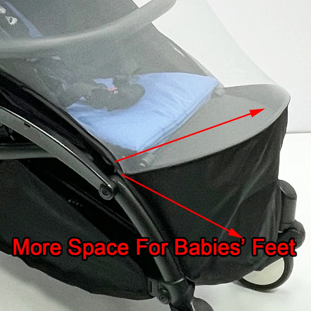 Kinderwagen Accessoires Bumper Bar Been Rest Klamboe Voor Babyzen Yoyo & YOYO2, voetsteun Handguard Bugs Net Fit Yoya