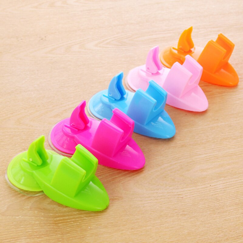 Bathroom Shower Head Holder Rack Powerful Suction Cup Shower Bracket Bathroom Accessories Shower Holder Seat Mount Wall Rack