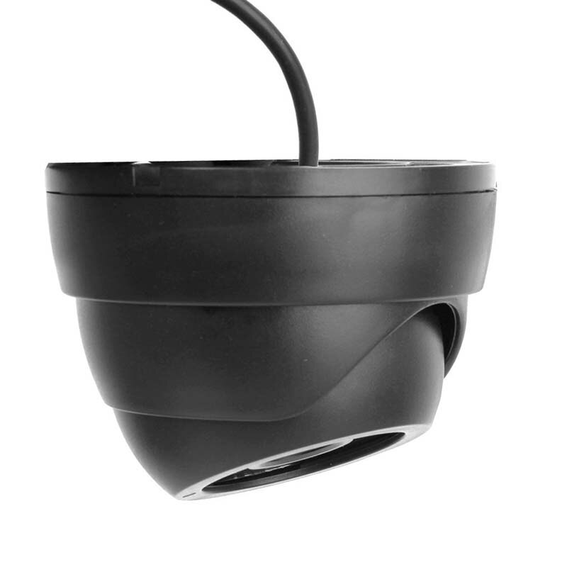 Black Surveillance Camera PAL 1/3" CMOS 700TVL 24 LED IR Cut 3.6mm Security Indoor Dome CCTV Camera