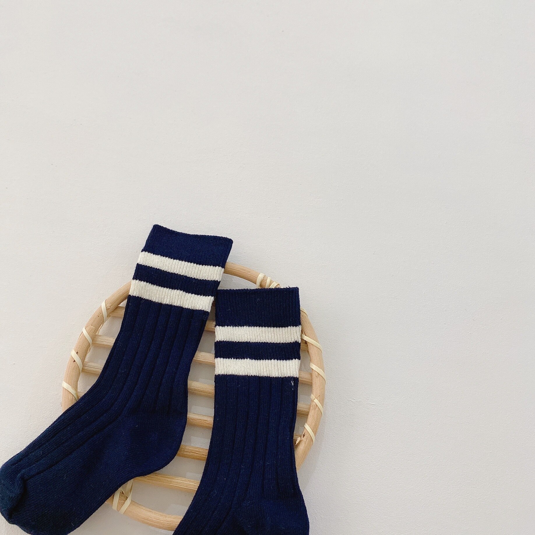 2 pares/lote meias de bebê listrado conforto algodão crianças meias crianças meninos meninas meias para 1-6 anos roupas de bebê acessórios
