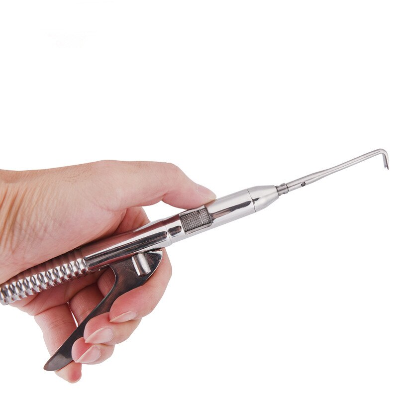 Dental Automatic Teeth Crown Remover Adjustable 4 Shifts Manual Crown Remover Stainless Steel Dentist Lab Teeth Restoration Tool