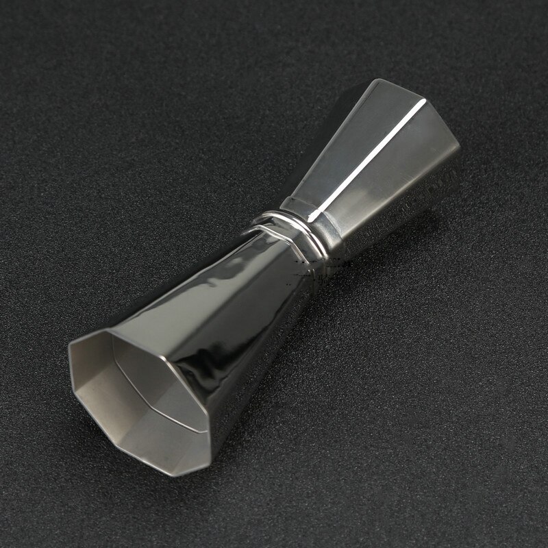 DEOUNY 1/1,5 UNZEN Jigger Bar Werkzeug Barmann Edelstahl Achteck Sauerei Cocktail Jigger Kupfer Überzogene Tasse Barmann Accesorios