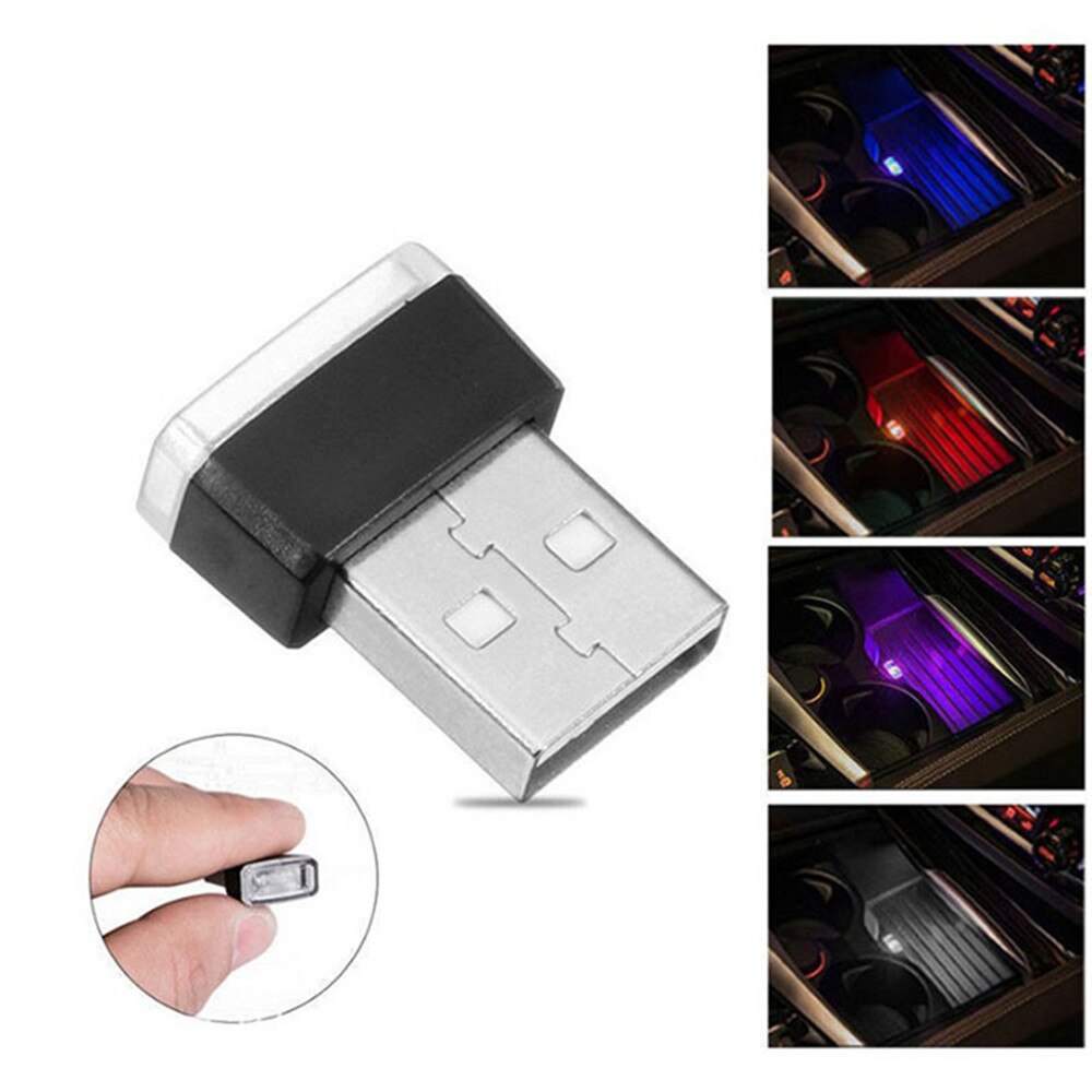 1 stk mini led bil lys usb atmosfære lys til chevrolet bolt wtcc sequel travers tahoe equinox impala