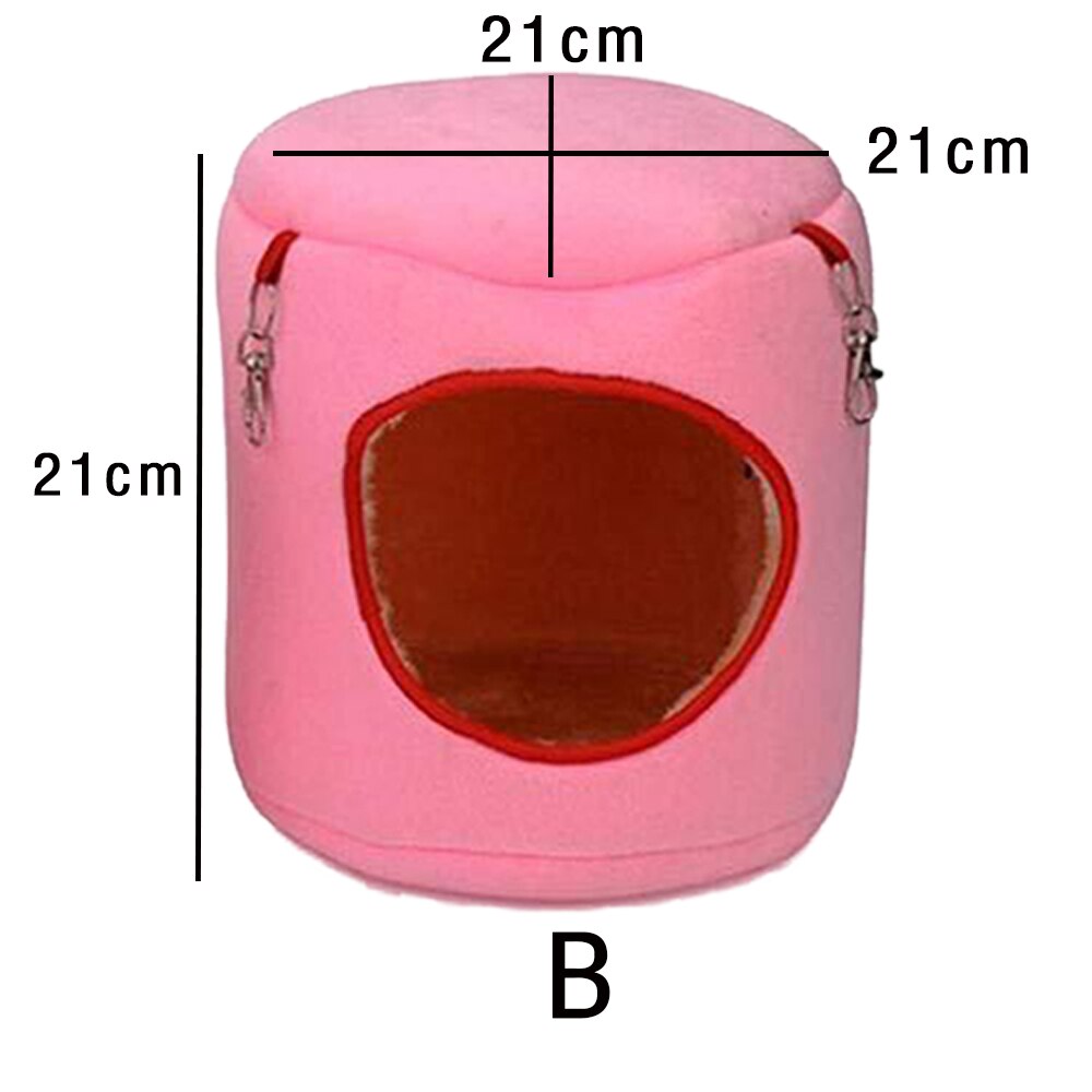 Bird Cages Parrot Rat Rodent Cage For Hamster Nests For Bird House Cat Toys Small Pets Cute Hammock Aves Pigeon Aviary And Cages: B