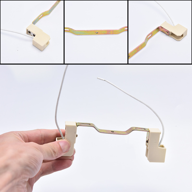 Adaptateur de support de base de lampe en céramique R7S, ampoule halogène d'inondation, 78mm, 118mm, 135mm, 189mm