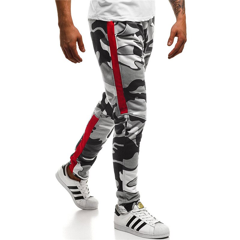 Neue Casual Hosen männer Camouflage Gedruckt Sport Hosen Radfahren Sport Hosen Jogging Hosen Fitness Hosen Persönlichkeit Casual Hosen