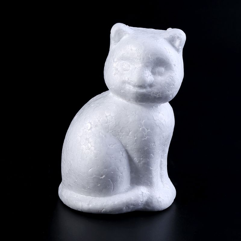 Modellazione Animali Bianco A Forma di Palline di Polistirolo Polistirolo Espanso Mestieri per Il FAI DA TE Regali Di Natale Rifornimenti Del Partito di Nozze Decorazione: 2