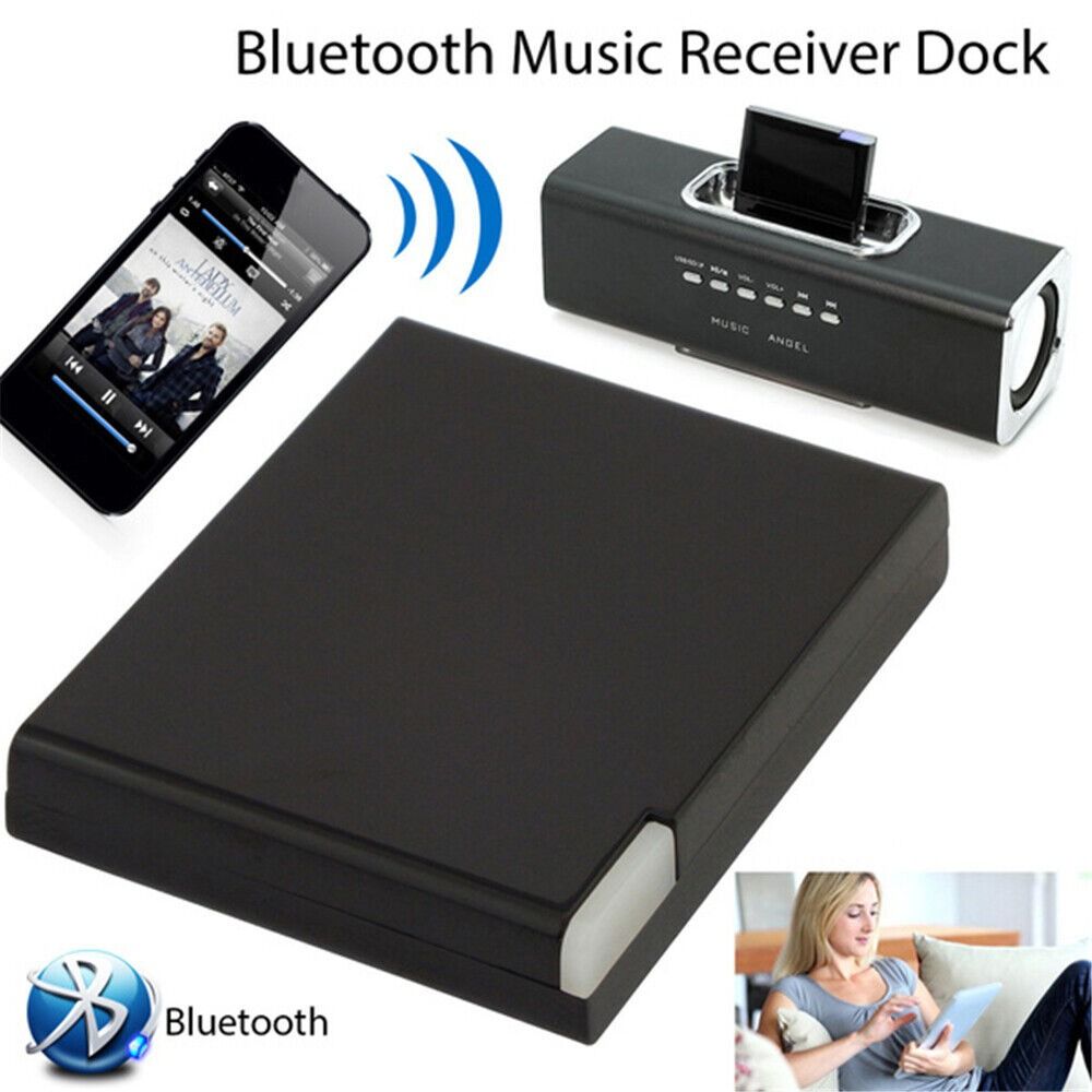 Stero Sound Dock für iPod/iPhone 30 Pin Musik adapter Bluetooth 5,0 Audio Receiver Wireless