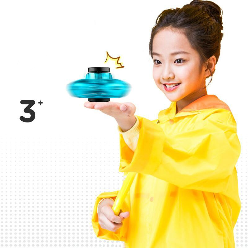 Vingertop Gyroscoop Magnetische Levitatie Inductie Voertuig Gyro Vliegende Schotel Volwassen Decompressie Speelgoed Kinderen Jongen