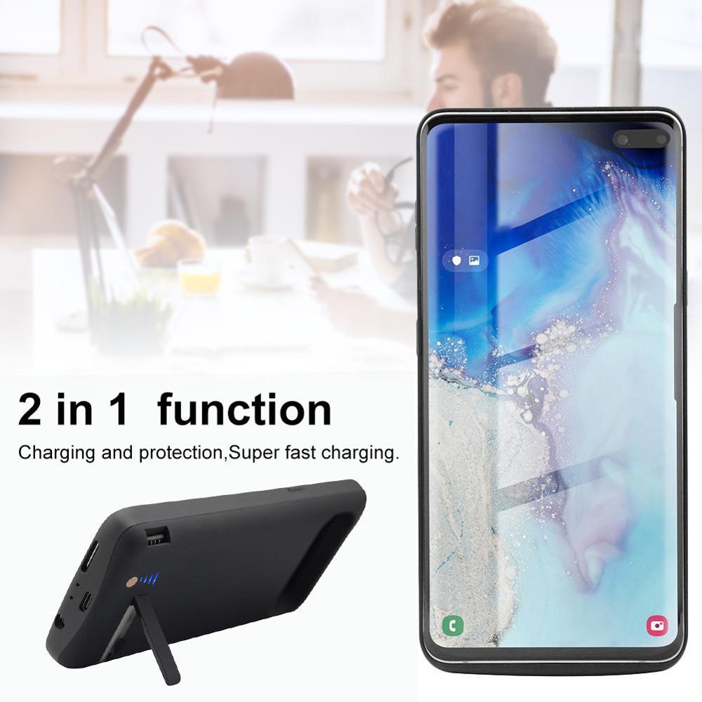 6500mAh Backup Phone Battery Power Case For Samsung Galaxy S10 5G Portable Power Bank Cover For Samsung S10 5G Battery Charger
