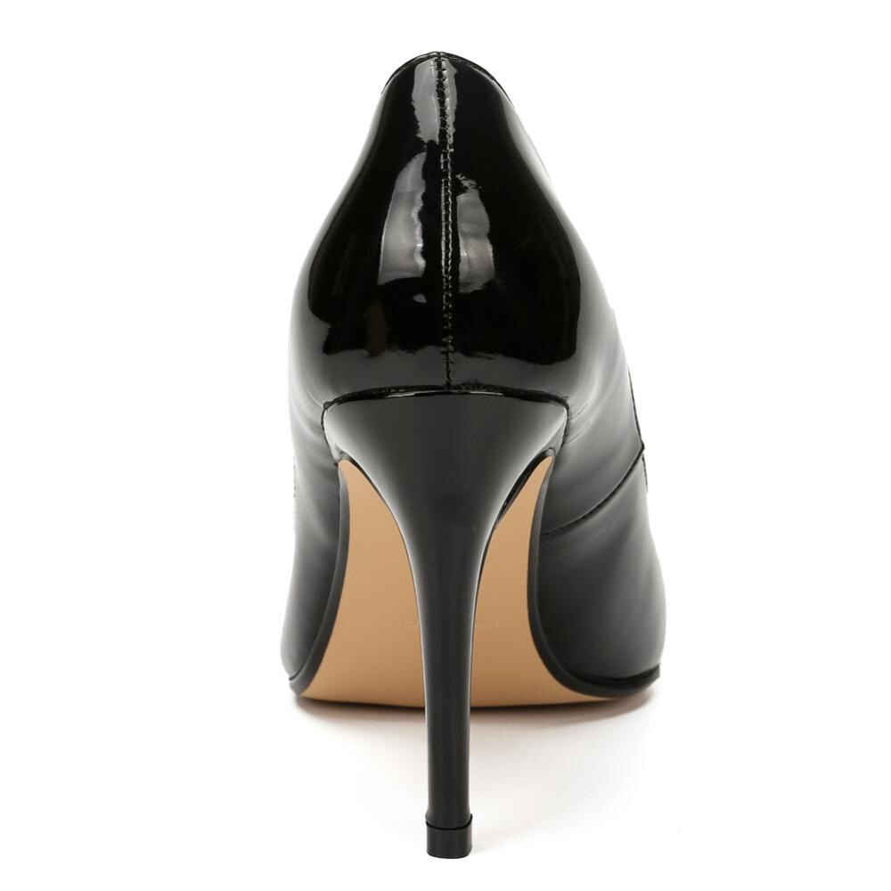 4&quot; Drag Queen Trans Queer Crossdresser Men&#39;s Stiletto Pointed Toe Red Patent Leather Pumps Plus Size EUR 40-48 Women Shoes