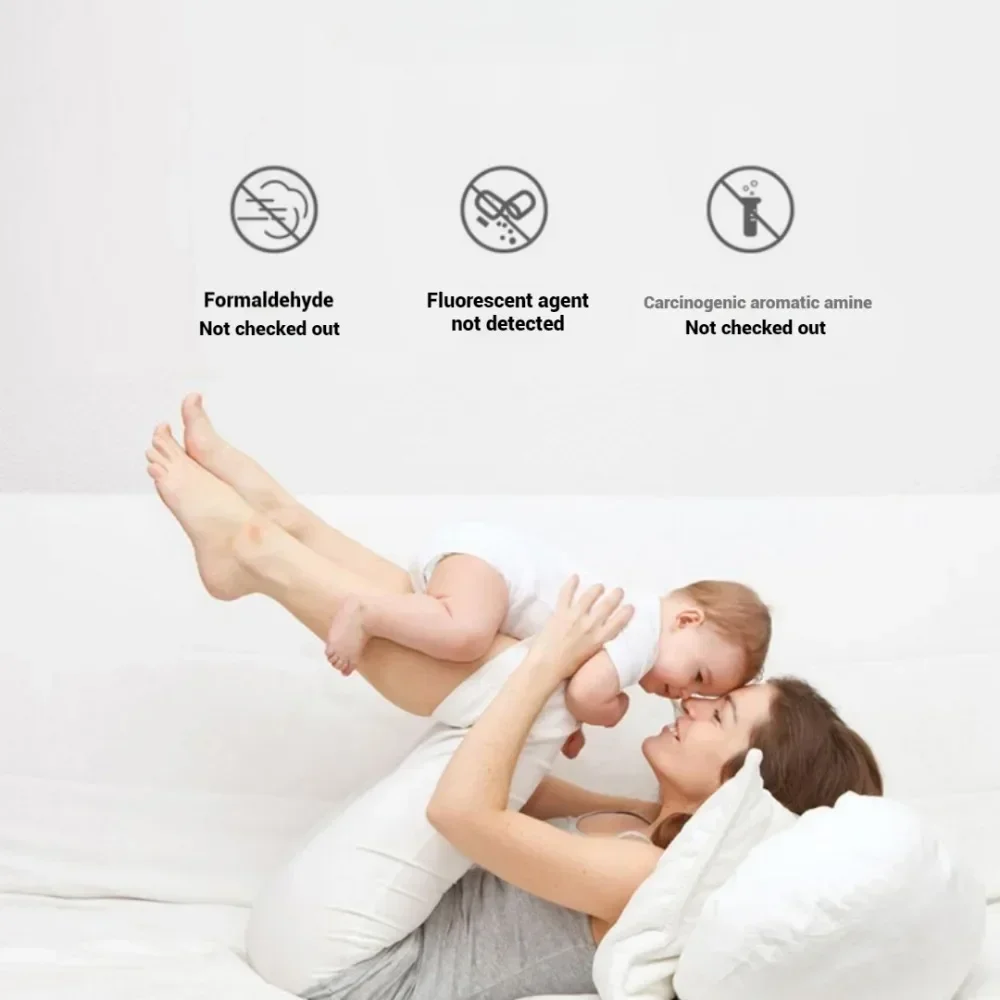 Soveputer komfortable puter for å sove 5-- stjerners hotellpute tredimensjonal myk tosidig vasket ensfarget pute