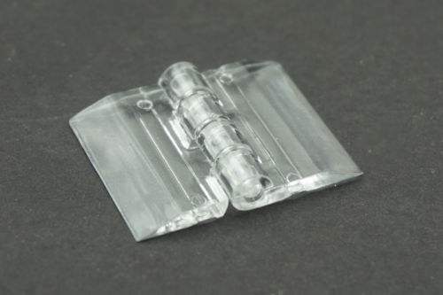 10 Stks/partij Duurzaam Helder Acryl Plastic Vouwen Scharnieren Plexiglas Scharnier 25*33mm