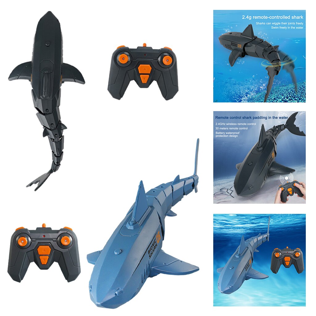 Rc Haai Speelgoed Elektrische Waterdichte Shark Speelgoed Voor Vijver Pool Party Decoratie