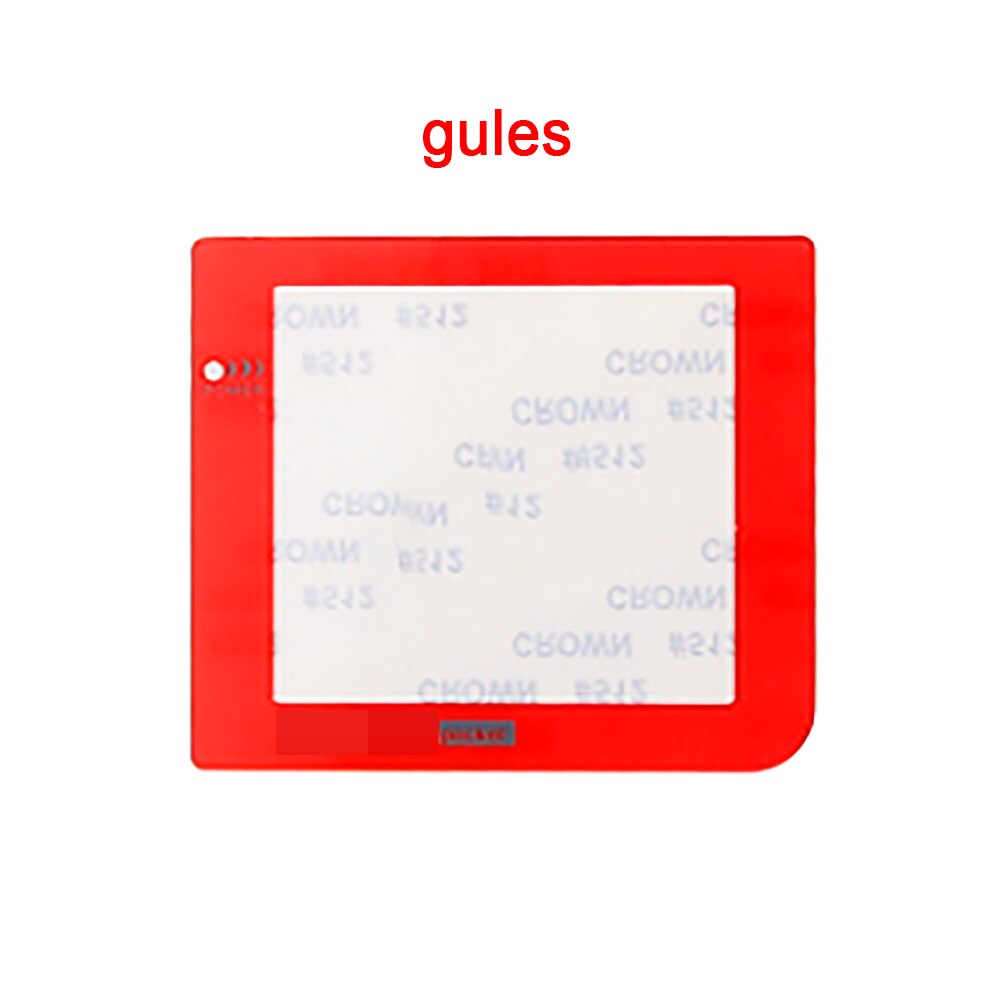 YUXI Plastic Glass Screen Protector Cover Replacement for Game Boy Pocket for GBP Screen Lens Faceplate: d