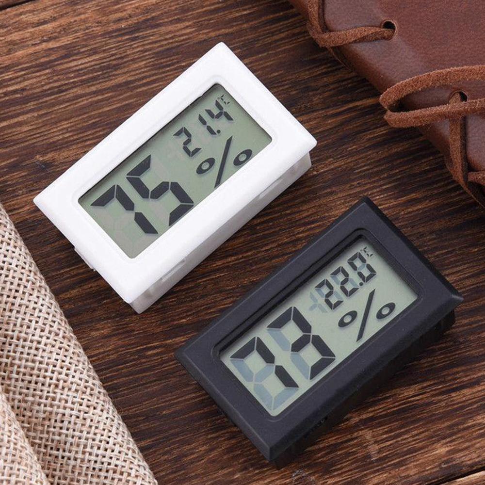 Elektronische Meter Mini Digitale Lcd Indoor Handig Temperatuursensor Vochtigheid Meter Thermometer Hygrometer Draagbare Gauge