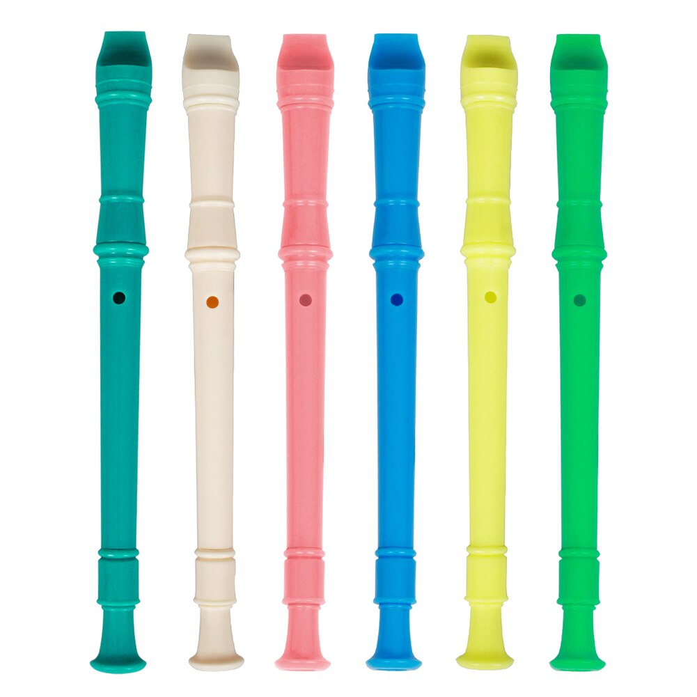 6/9 Gaten Lange Fluit Klarinet Abs Muziekinstrument Muziek Onderwijs Met Cleaning Stick Voor Kinderen Kids