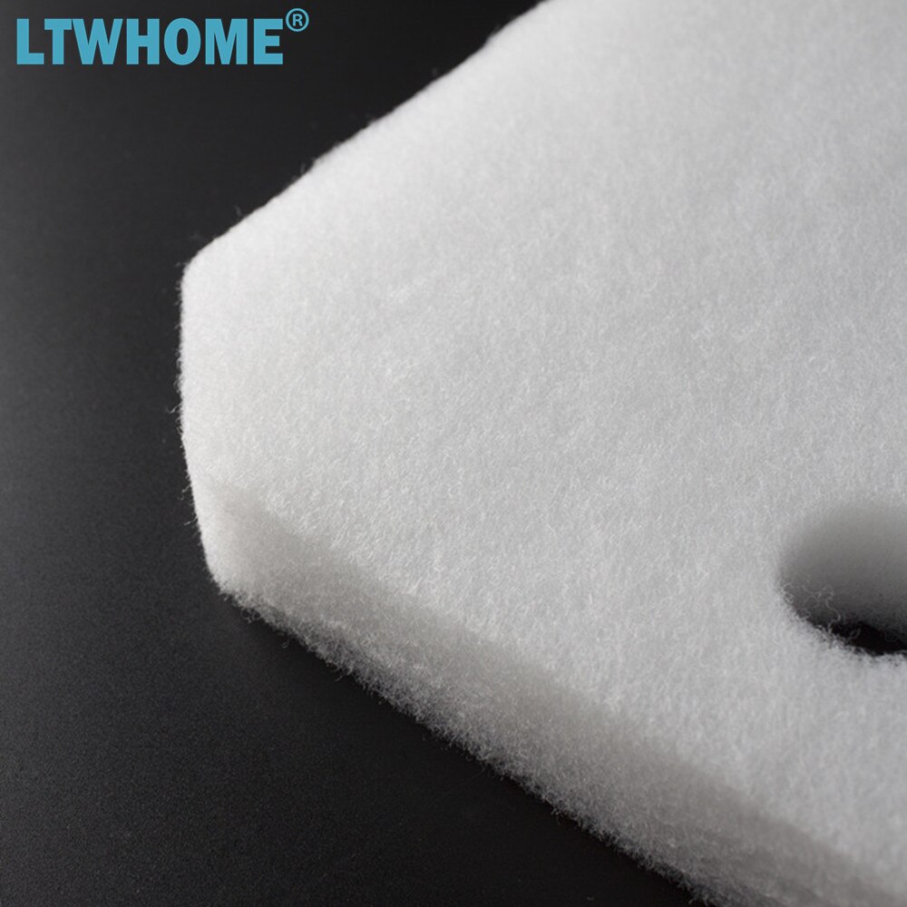 LTWHOME Replacement White Fine Filter Pad Fit for Eheim 2616265 Pro 2 2226/2326/ 2026/2128 and Experience 350