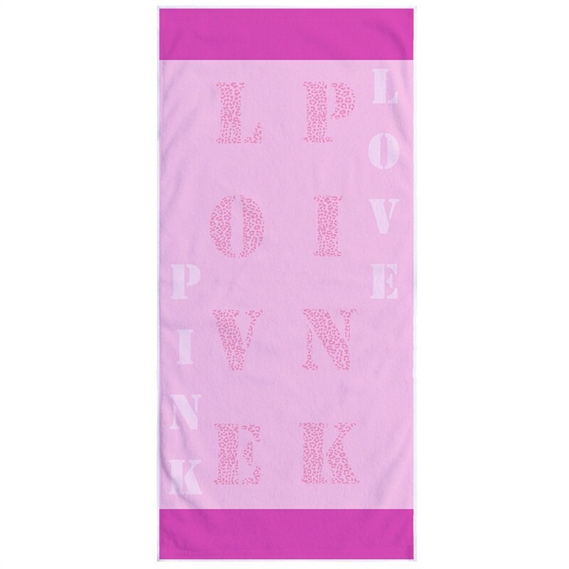 150X75Cm Roze Liefde Luipaard Print Strand Handdoek Super Absorberende Zachte Microfijne Reizen Sport Microfiber Zwemmen Bad handdoeken: 007