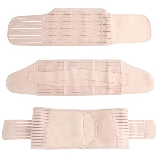 Women&#39;s 3 in 1 Elastic Postpartum Support Recover Belly Waist Pelvis Belt Sharpe