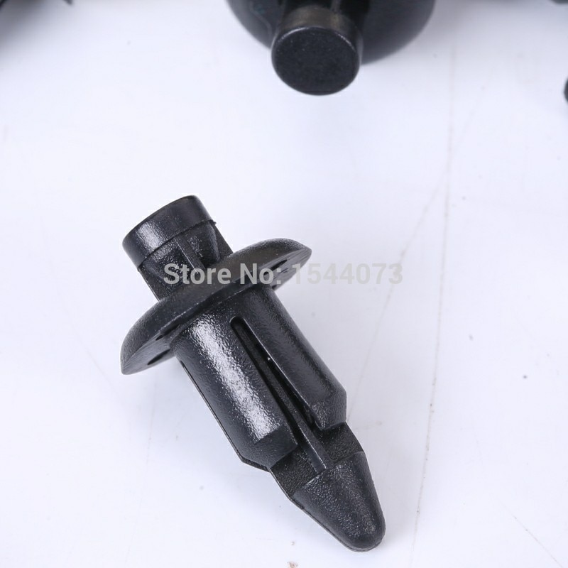 Rivets de fixation en plastique pour Yamaha YZF R1 R6 et GSXR 100, 1300,1000,750,600 pièces, 6mm