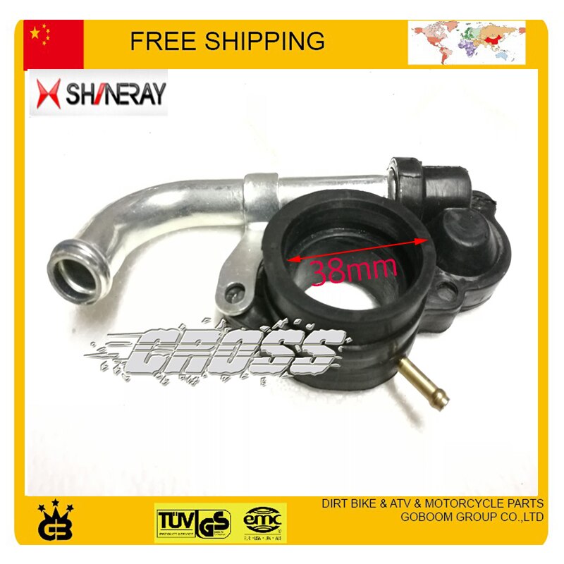 Dongben 250cc 300cc atv dirt bike  ax1 30mm 38mm indsugningsrør manifold forbinder indløbsrør vandrør  x2 x2x shineray motorcykel