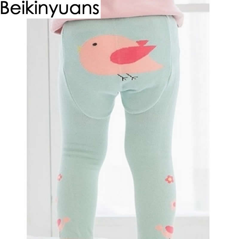 Filles collants bande dessinée gros cul pantalon enfants pantalon coréen coton PP enfants pantalon serré infantile bébé serré ne pas ouvrir l'entrejambe