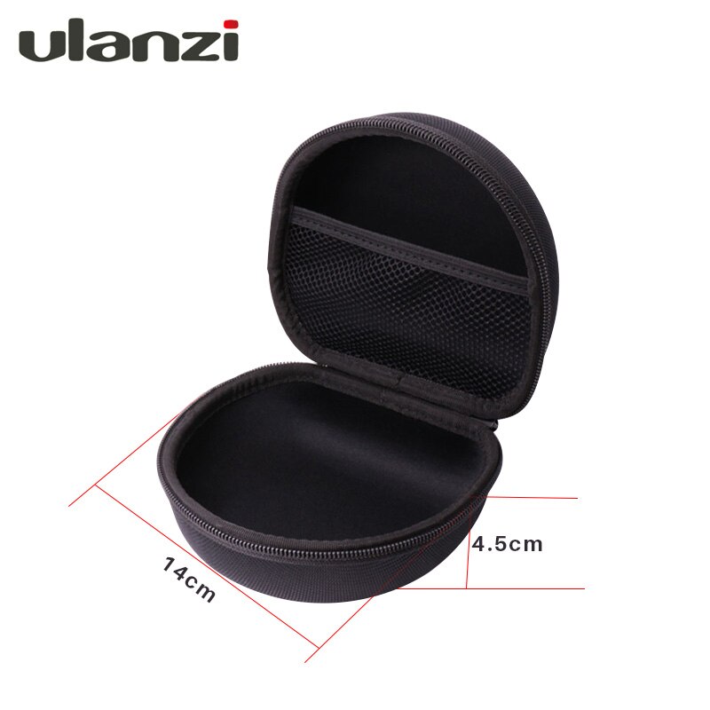 Ulanzi AriMic Schutzhülle Tragbare Kasten Harte Reise Durchführung Abdeckung Kasten für RITT Video RITT VideoMic Mich mikrofon