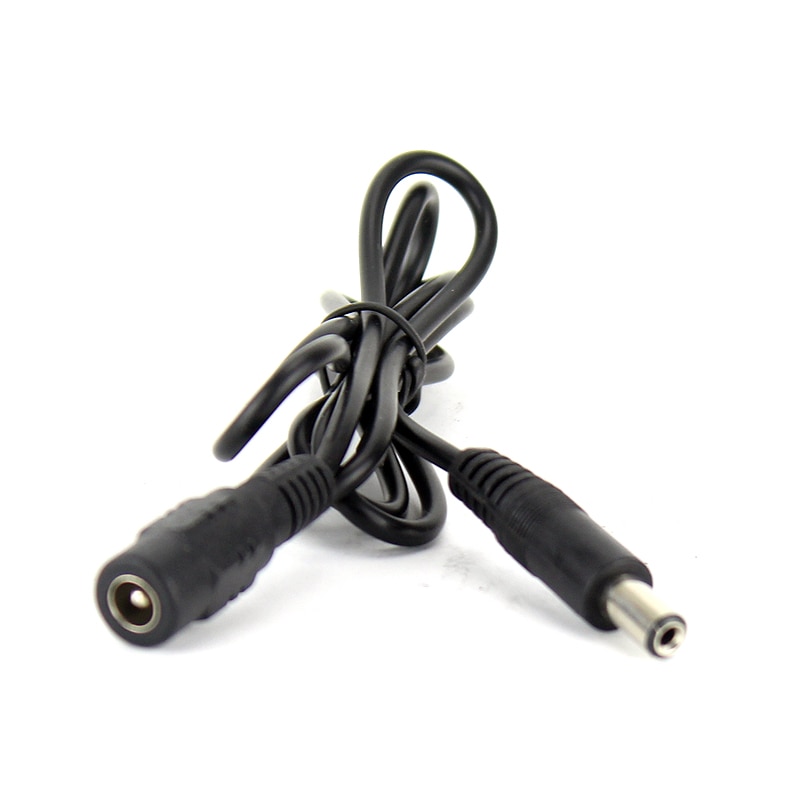 DC pwoer adapter verleng kabel 5.5mm x 2.1mm cctv camera power adapter poort verlengen kabel 1 m/ 2 m/3 m/5 m/10 m/20 m