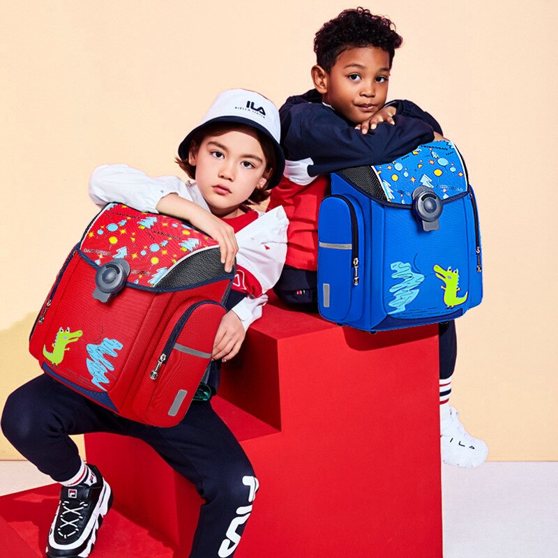 wasserdichte freundlicher Schule Taschen Für Jungen Mädchen freundlicher Orthopädische Schule Rucksack Schul Primäbetreffend Rucksack Mochila Infantil