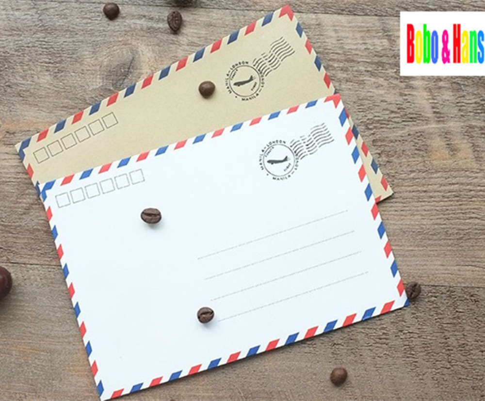 air post stijl Papier Envelop DIY